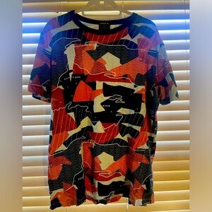 XXL Scotch & Soda Camo-Style all over print T-Shirt